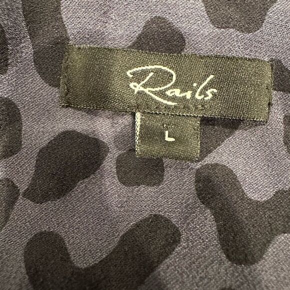 Rails callan jumpsuit azure leopard - Picture 5 of 6